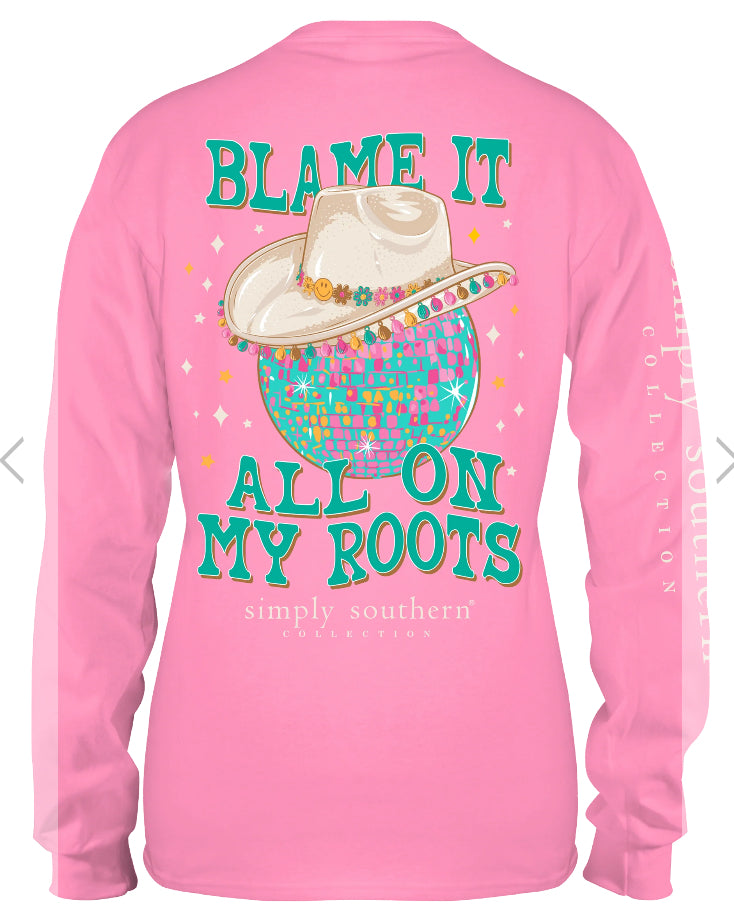 Simply Southern Roots Long Sleeve Tee