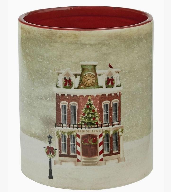 Park Design Vintage Town Square Utensil Crock