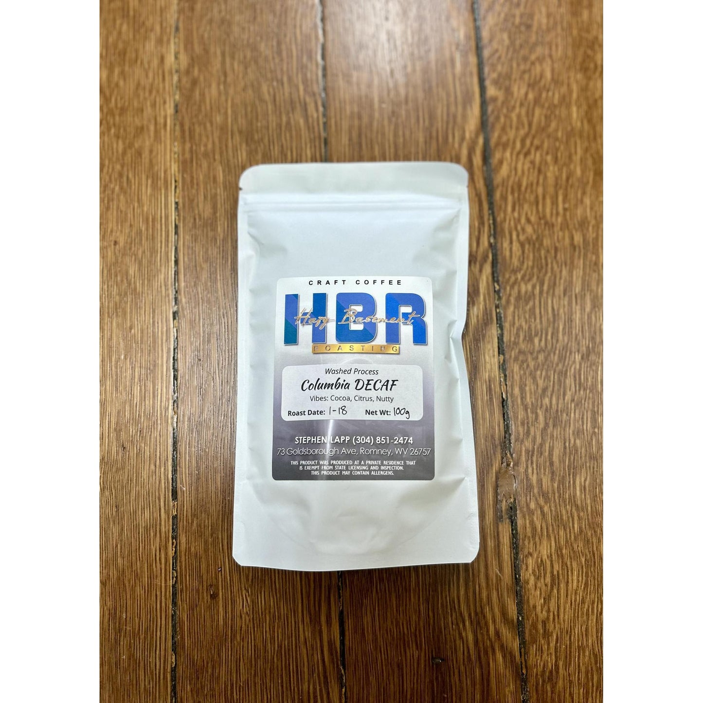 Hazy Basement Roasting Craft Coffee Beans