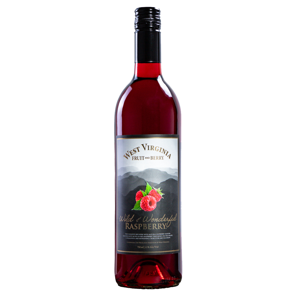 West Virginia Fruit & Berry Wine Wild & Wonderful Raspberry