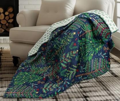 Woodsy Wonder Quilted Throw
