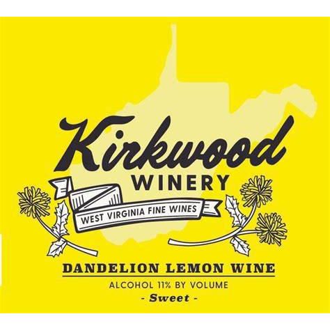 Kirkwood Dandelion Lemon Wine