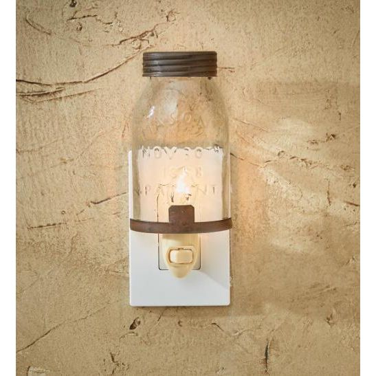 Mason Jar Night Light