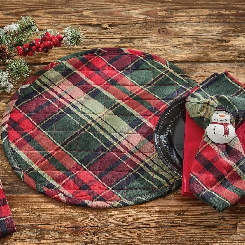 Park Design Jack Frost Quilted Placemat 15"