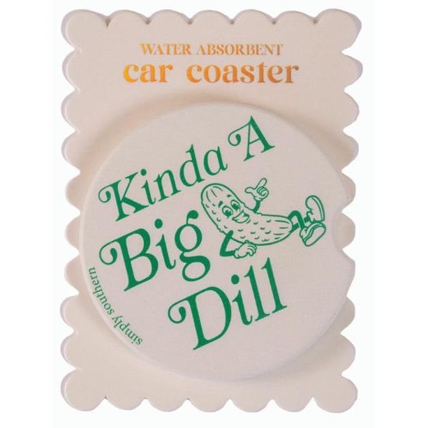 Simply Southern Car Coasters (Dill)