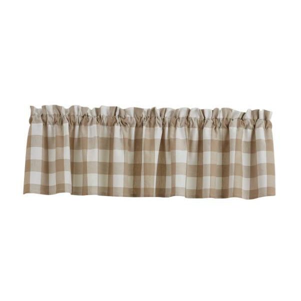 Wicklow Check Valance (Natural)