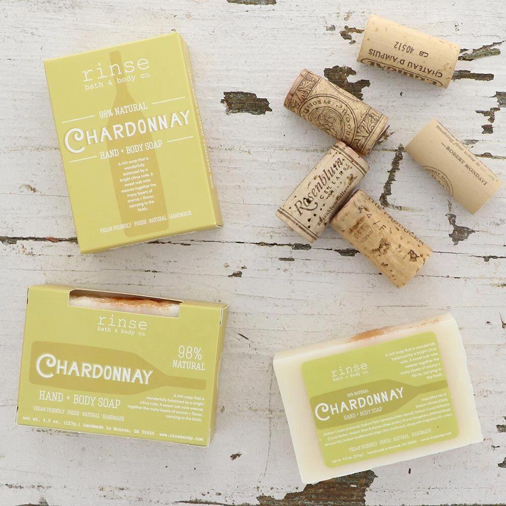 Rinse Bath & Body Chardonnay Soap