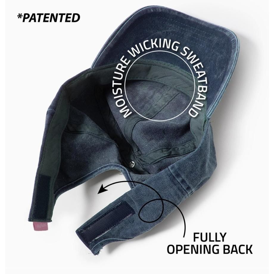 West Virginia University Logo Ponyflo Collegiate Hat