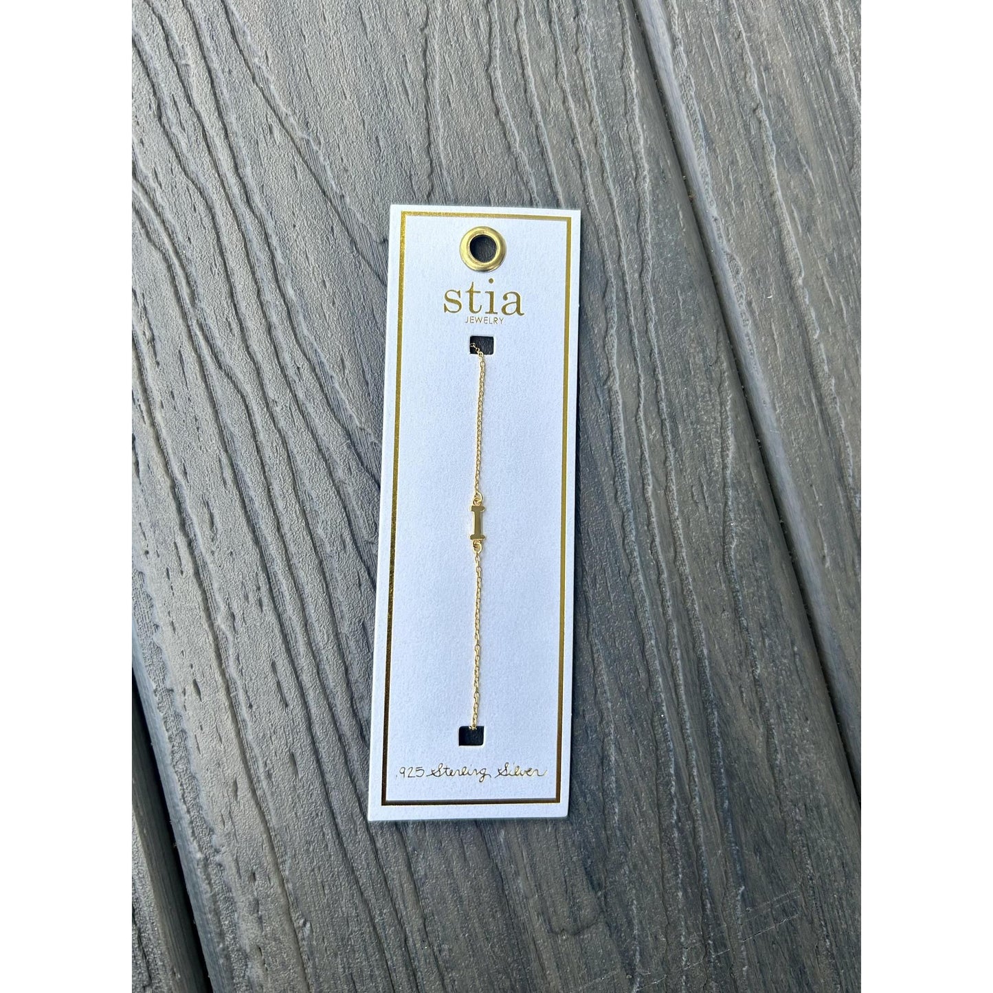 "I" Bracelet (Gold)
