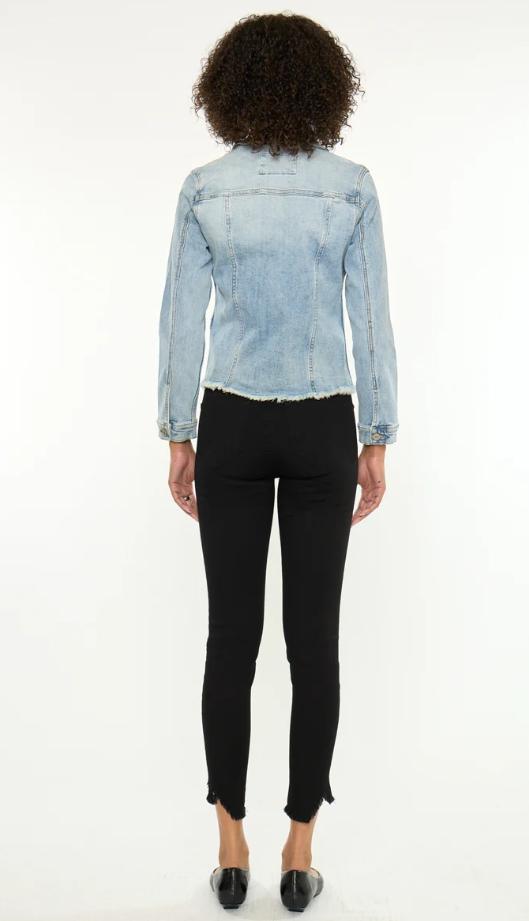 KanCan Wilson Denim Jacket | Boxy Fit | Regular Stretch