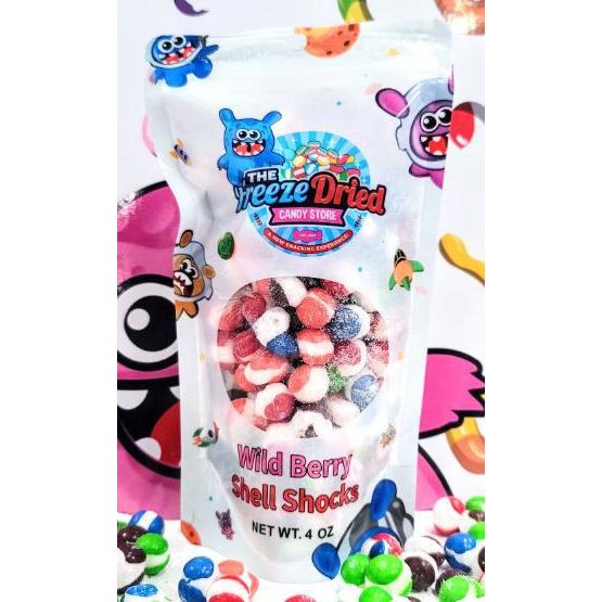 Freeze Dried Sour Wild Berry Shell Shocks