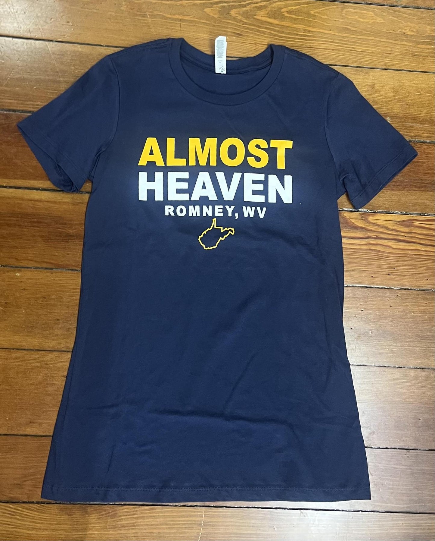 Almost Heaven Short Sleeve Tee (Romney, WV) Woman's Fit