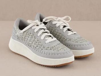 The Parma Grey Low Top Sneakers