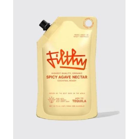 Filthy Spicy Agave Nectar (Organic, Cocktail Ready Agave Nectar) 32oz