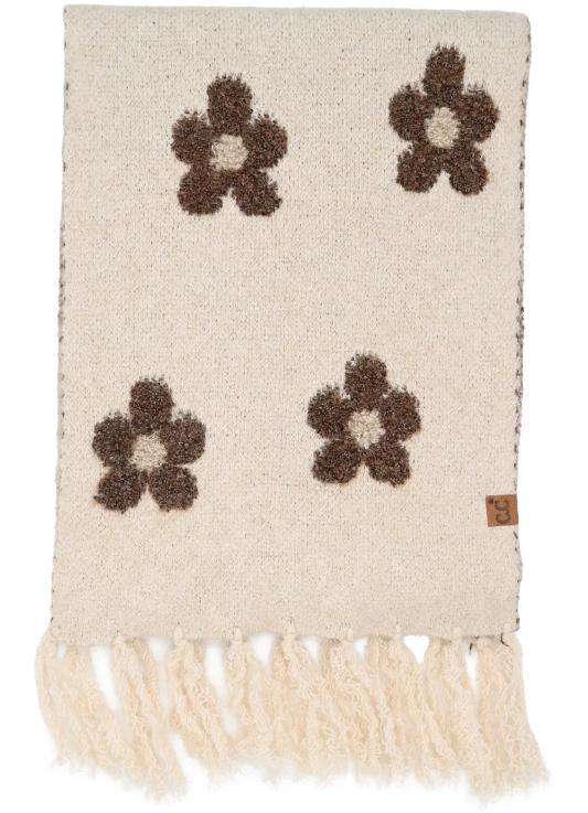 Daisy Pattern C.C Scarf