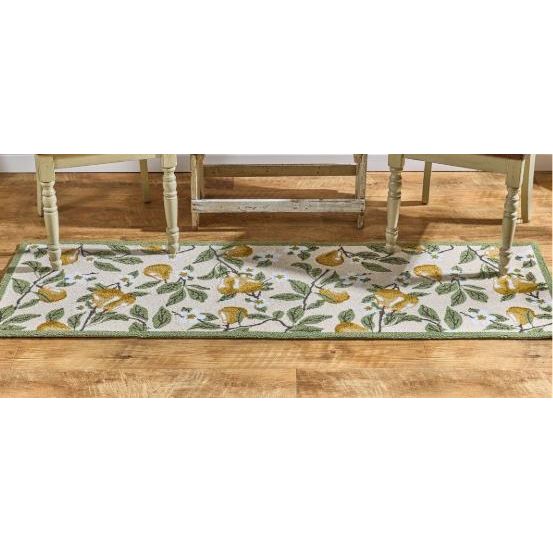 Park Design Golden Pear Hooked Rug 24" X 72"