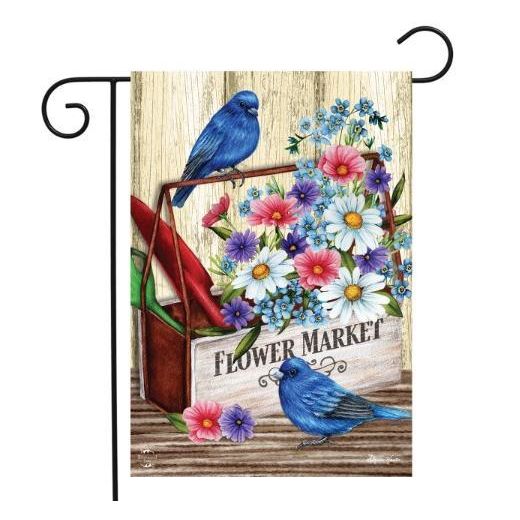 Flower Market Spring Flag