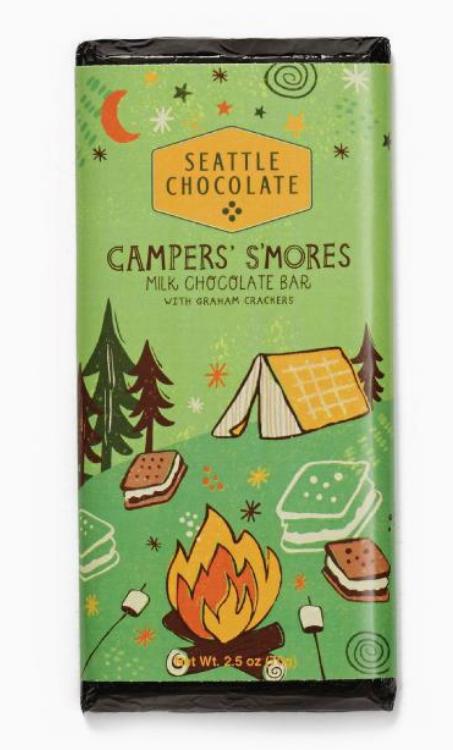 Seattle Chocolates Campers' S'mores Truffle Bar