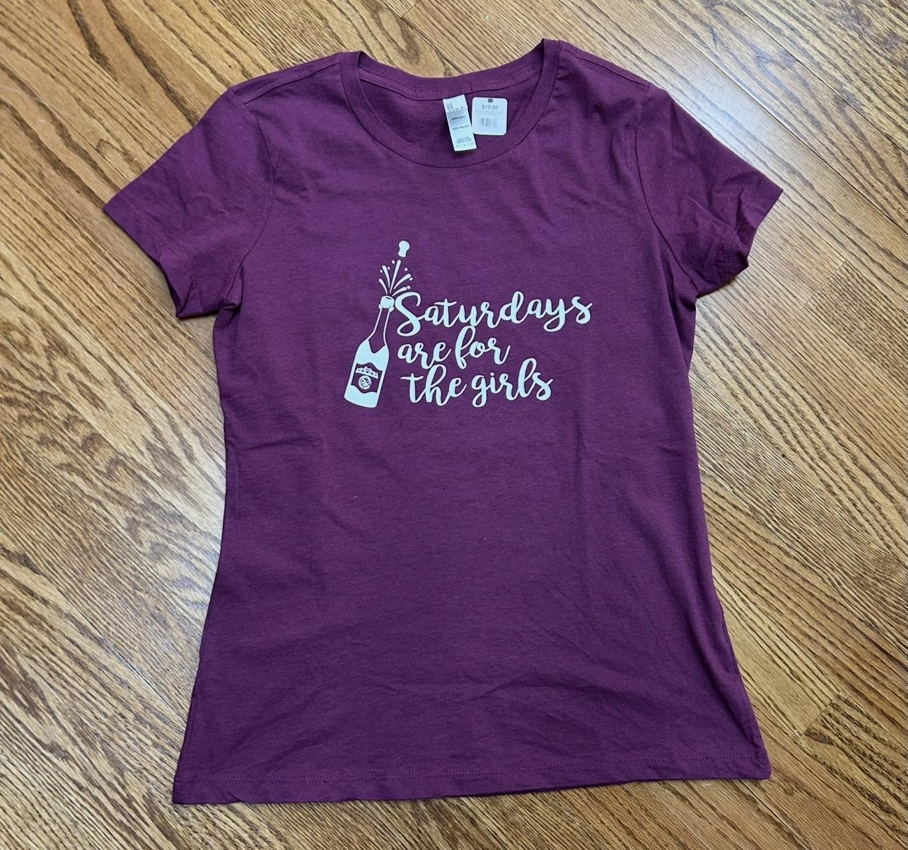 1762 Saturdays Are for the Girls (Deep Plum)