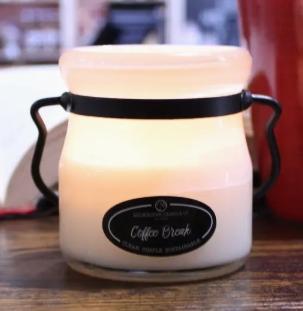 5 oz Cream Jar Candle: Coffee Break