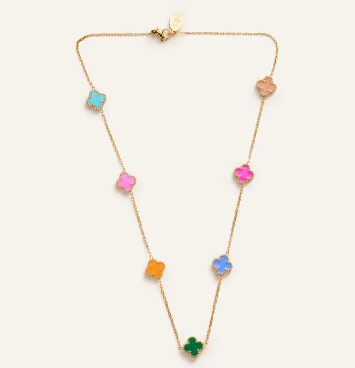 Mini Multi Flora Necklace