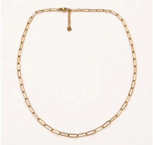 Paige Paperclip Necklace