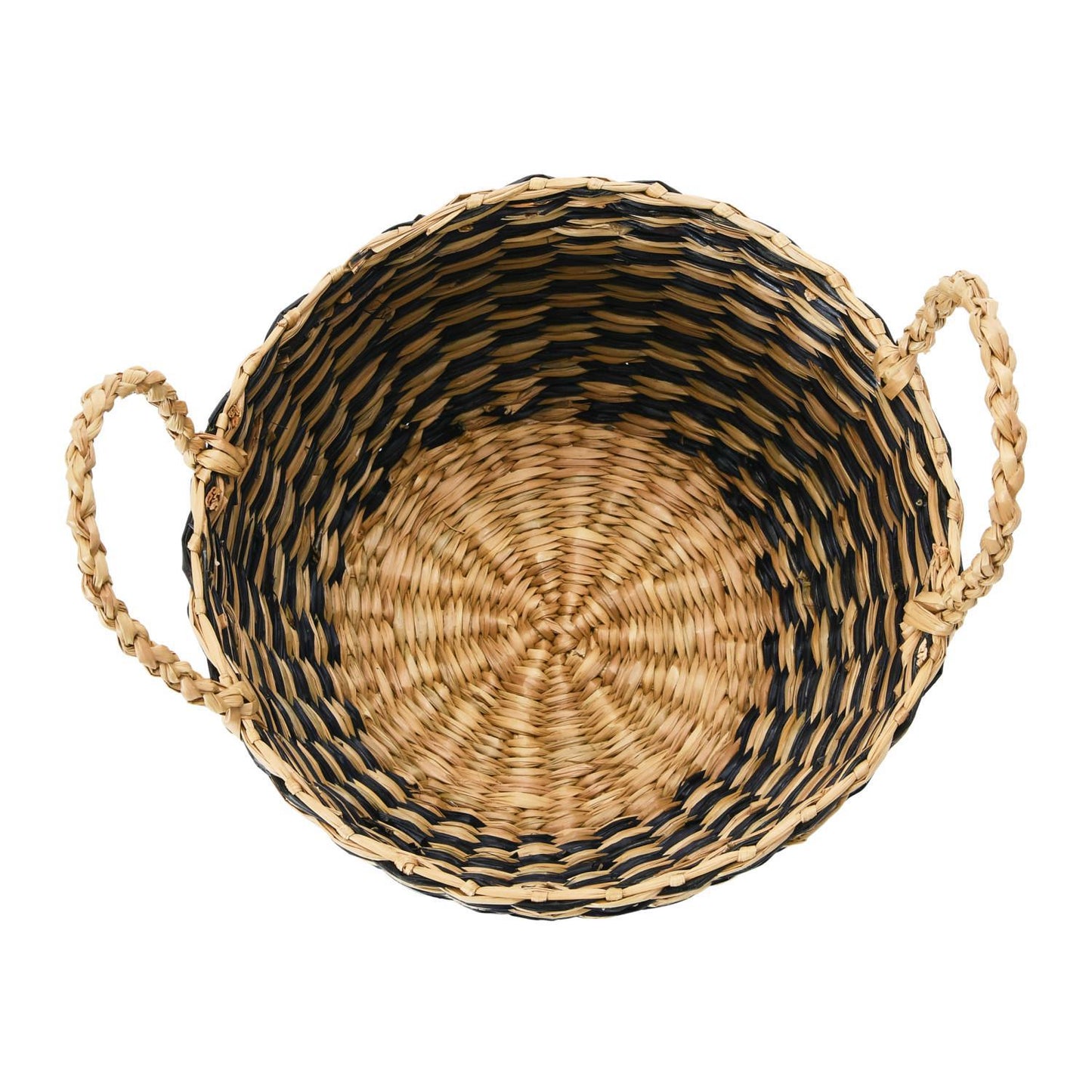 Hand-Woven Seagrass Baskets with Handle