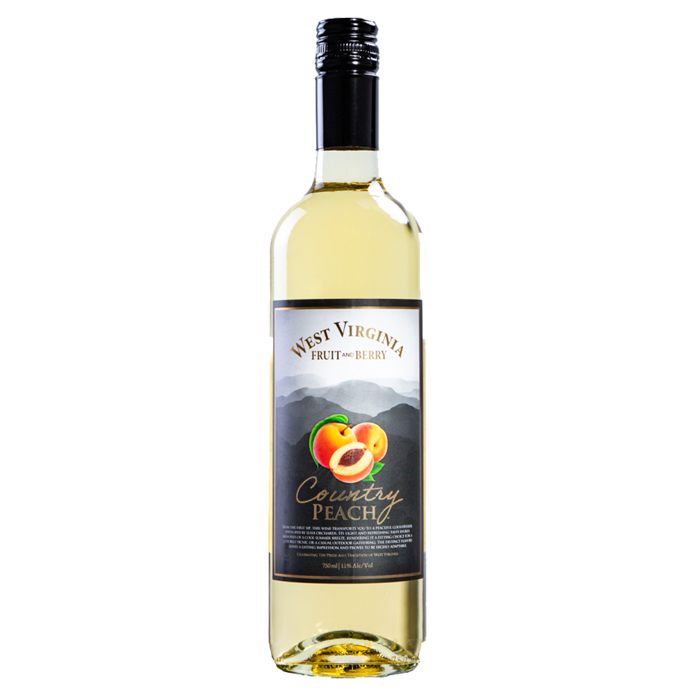 West Virginia Fruit & Berry Wine Country Peach