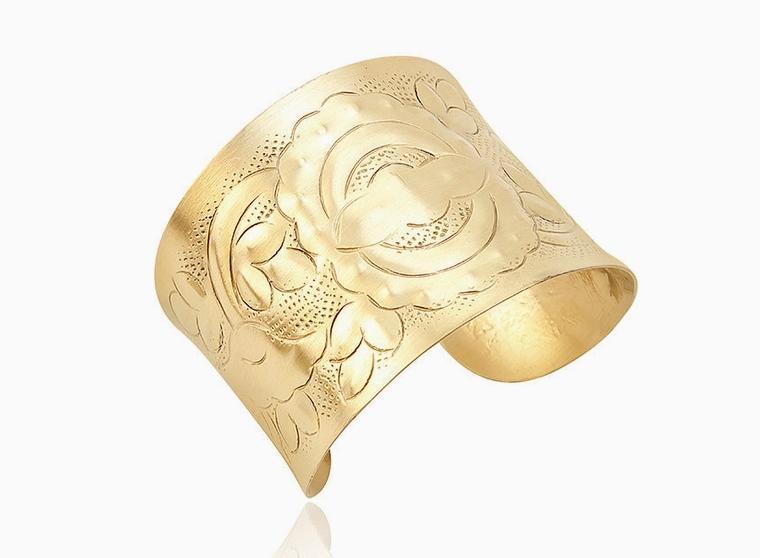Medallion Sun Cuff Bracelet