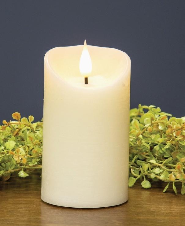 Ivory Blow Out Timer Pillar