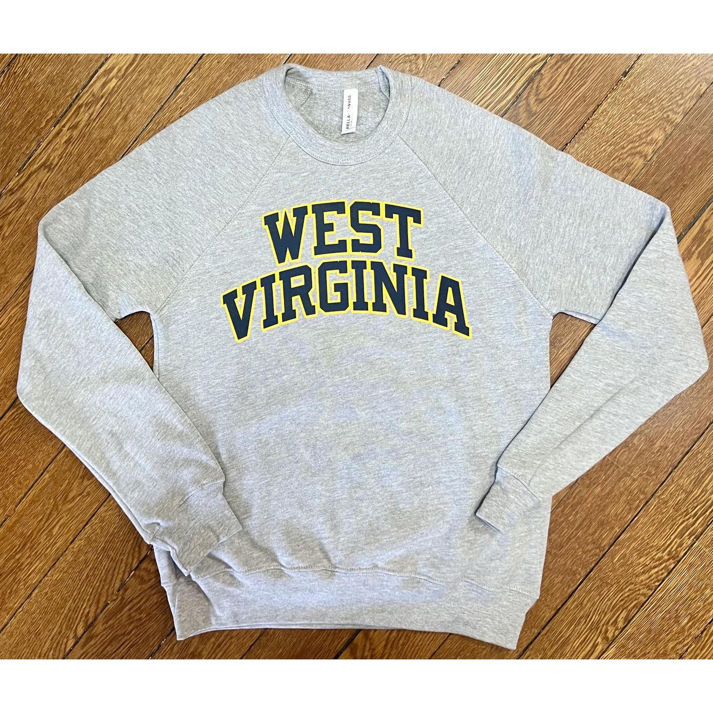 West Virginia Crewneck (Grey)
