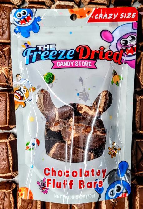 Freeze Dried Chocolatey Fluff Bars