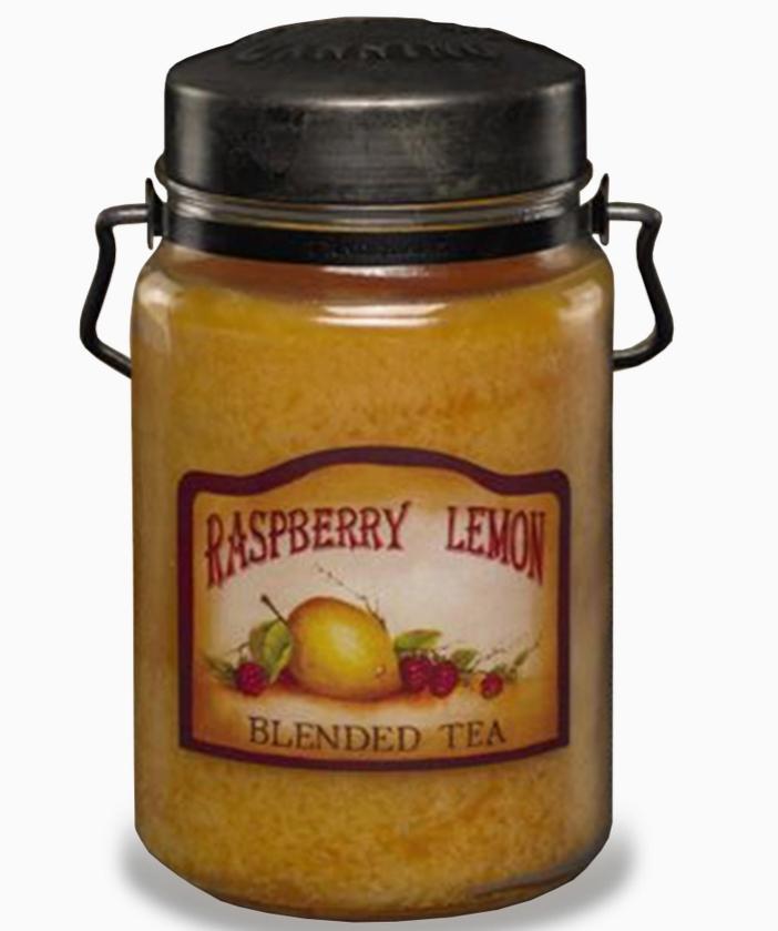 McCall’s Candles Classic Jar Candle-26oz- Raspberry Lemon