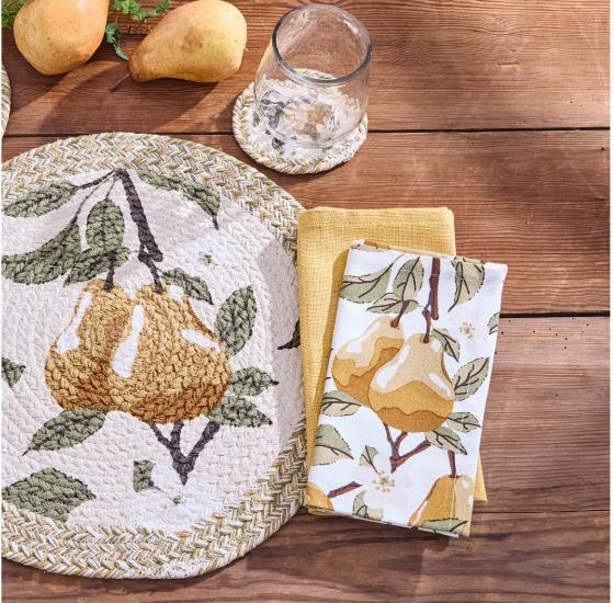 Park Design Golden Pear Napkin