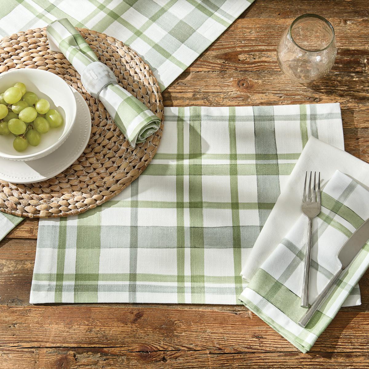 Park Design Greenlee Printed Plaid Placemat