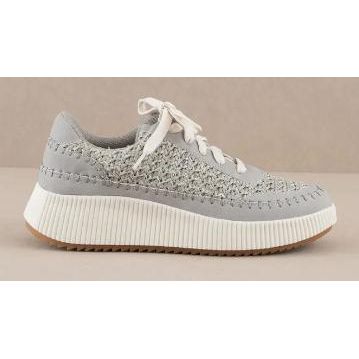 The Parma Grey Low Top Sneakers