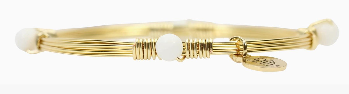 The Morgan Bangle - White