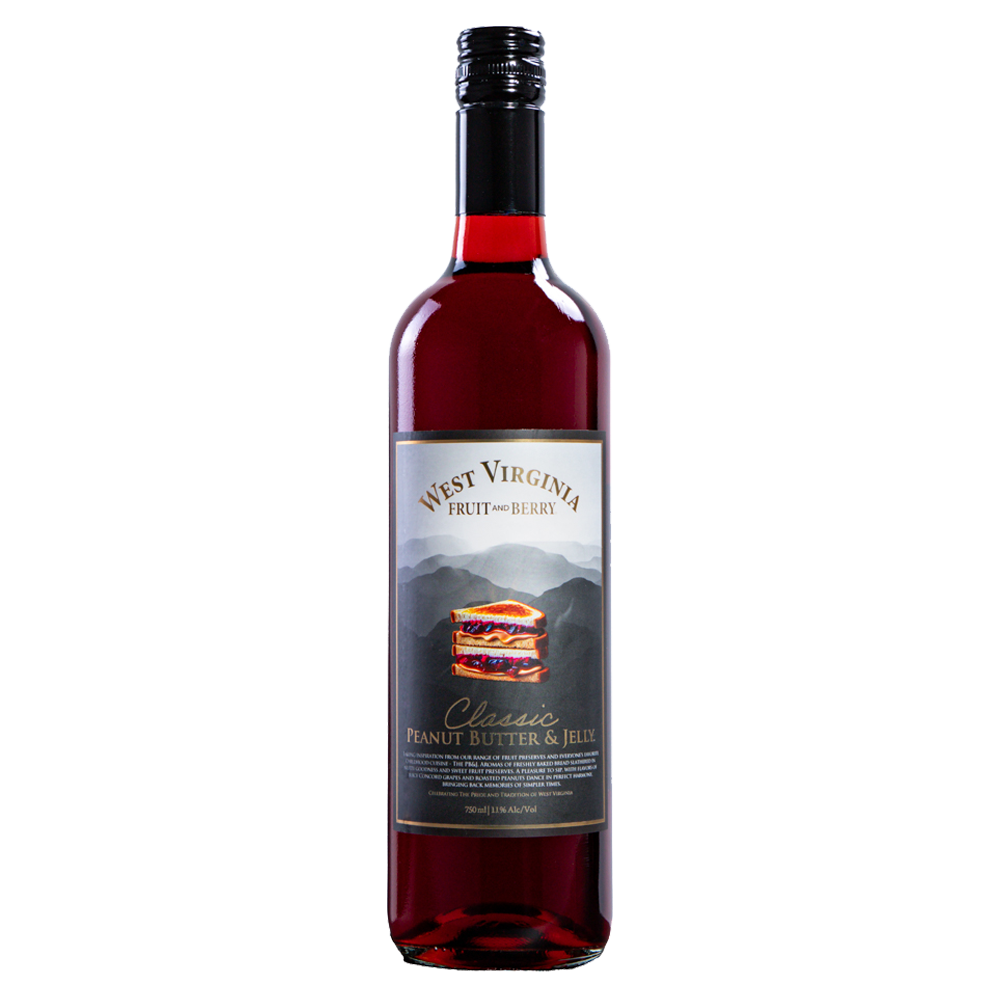 West Virginia Fruit & Berry Wine Classic Peanut Butter & Jelly