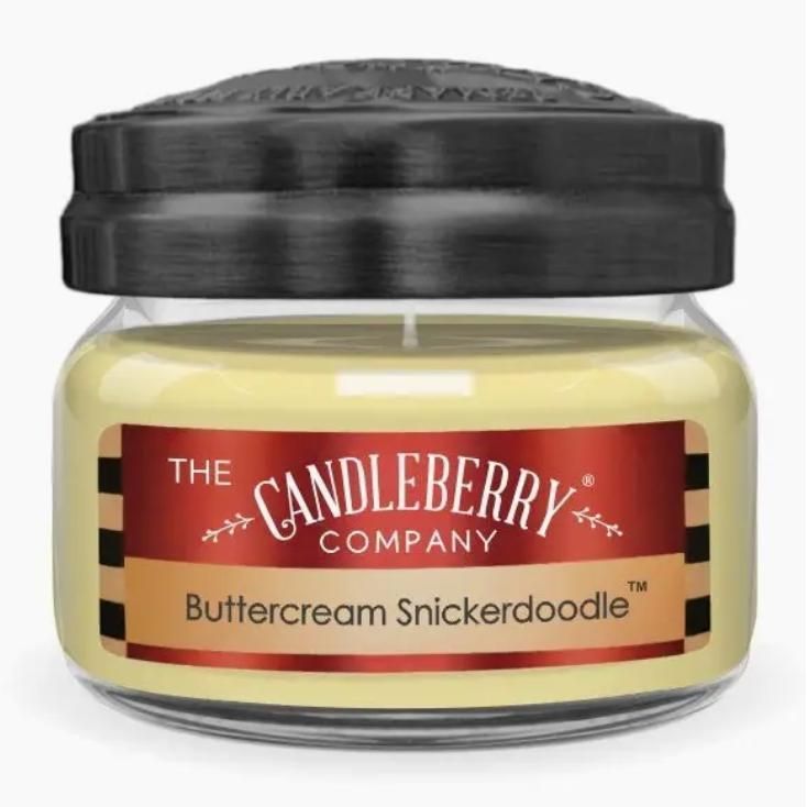 The Candleberry Company Buttercream Snickerdoodle™, Small Jar Candle