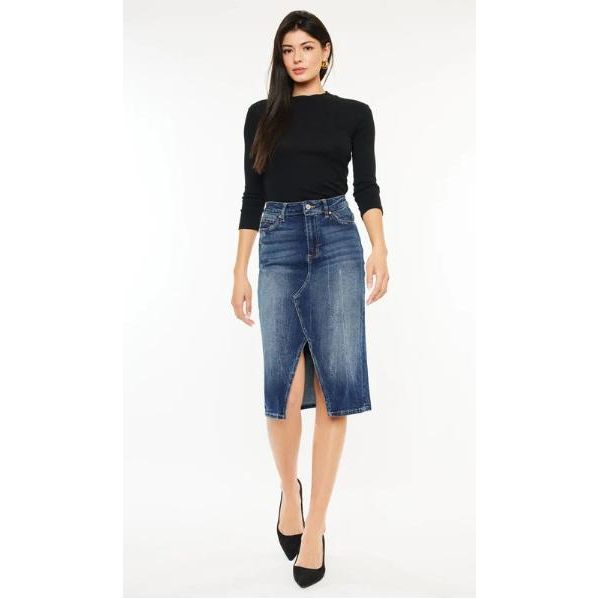 Paloma High Rise Midi Skirt