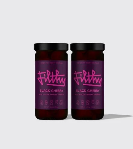 Filthy Black Cherry (Wild Italian Amarena Cherries) 11oz