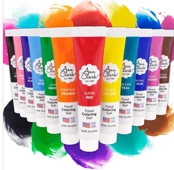 Food Coloring Gel 12-Color Set