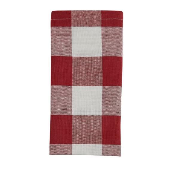 Wicklow Napkin (Red/Cream)