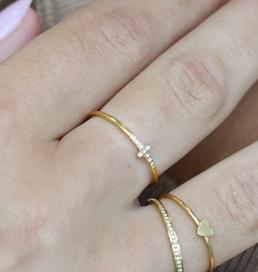Crystal Cross Ring-Waterproof