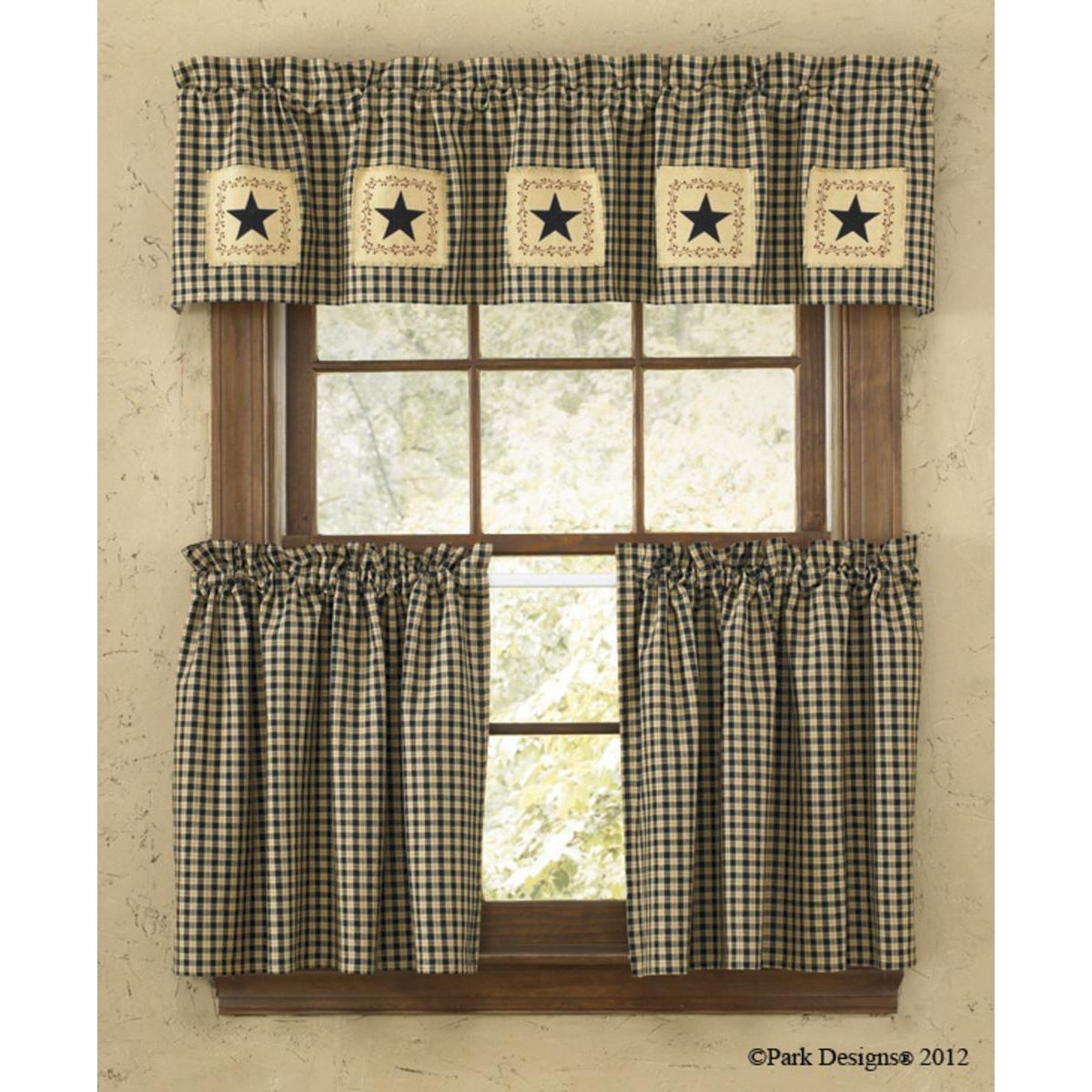 Park Design Star Patch Lined Tiers 24"