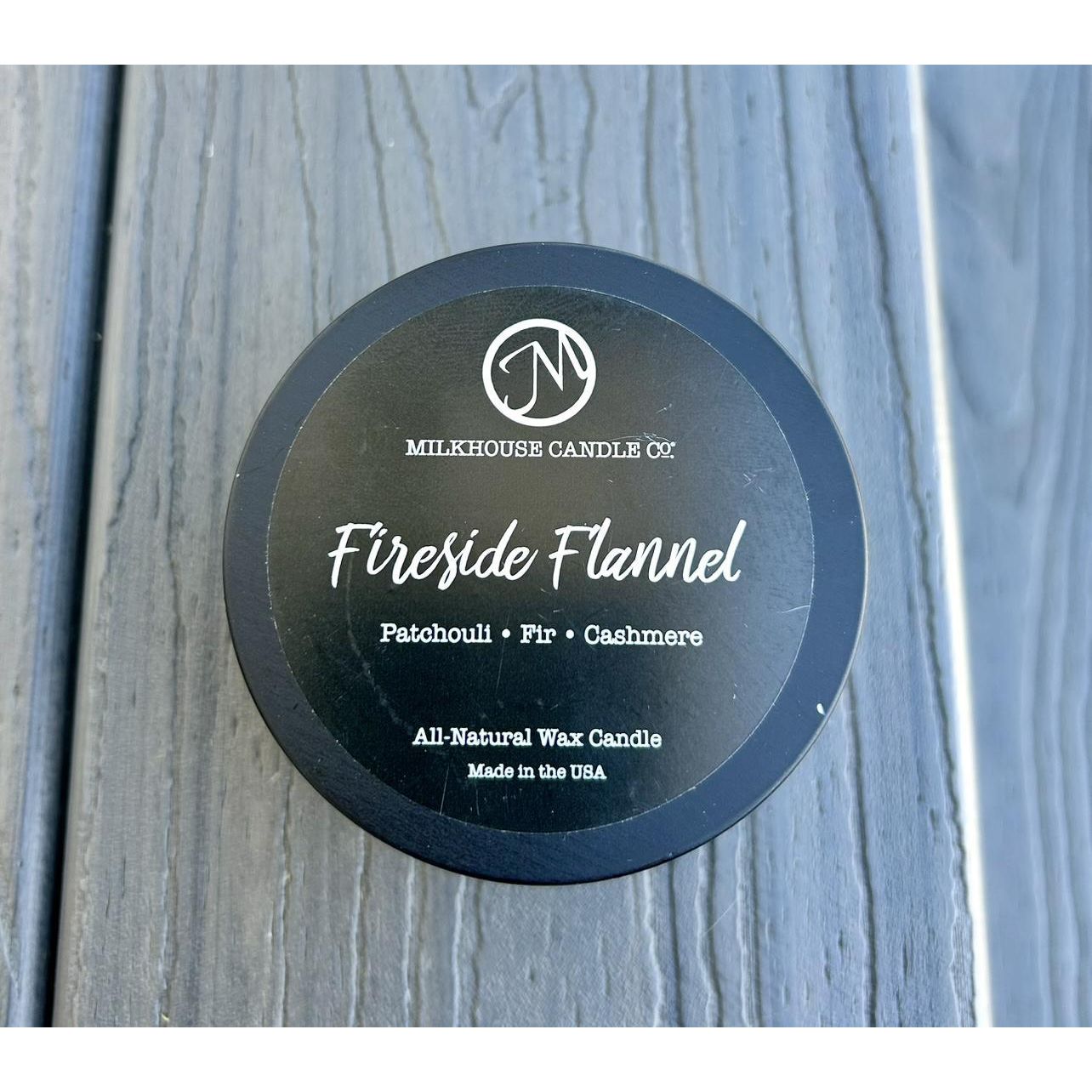 Milkhouse Candle Fireside Flannel (5oz)