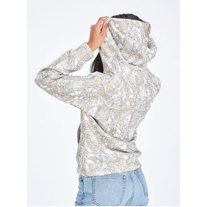 Simply Southern Alara Camo White Half Zip