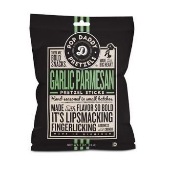 Pop Daddy Garlic Parm Pretzel Sticks