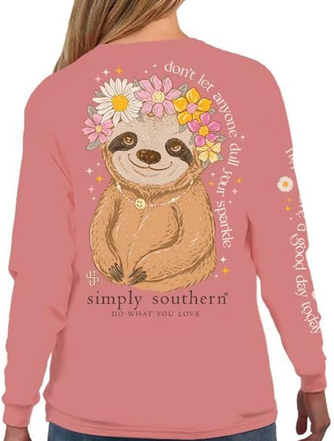Simply Southern Long Sleeve Sloth Tee