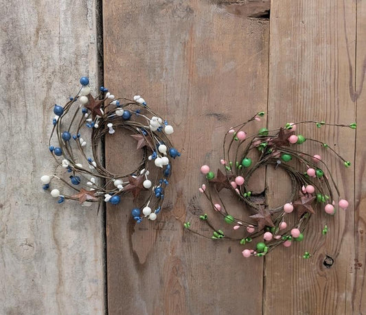 Berry Ring with Rusty Stars